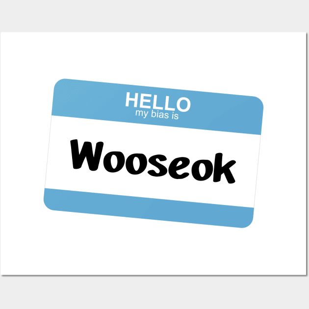 My Bias is Wooseok Wall Art by Silvercrystal